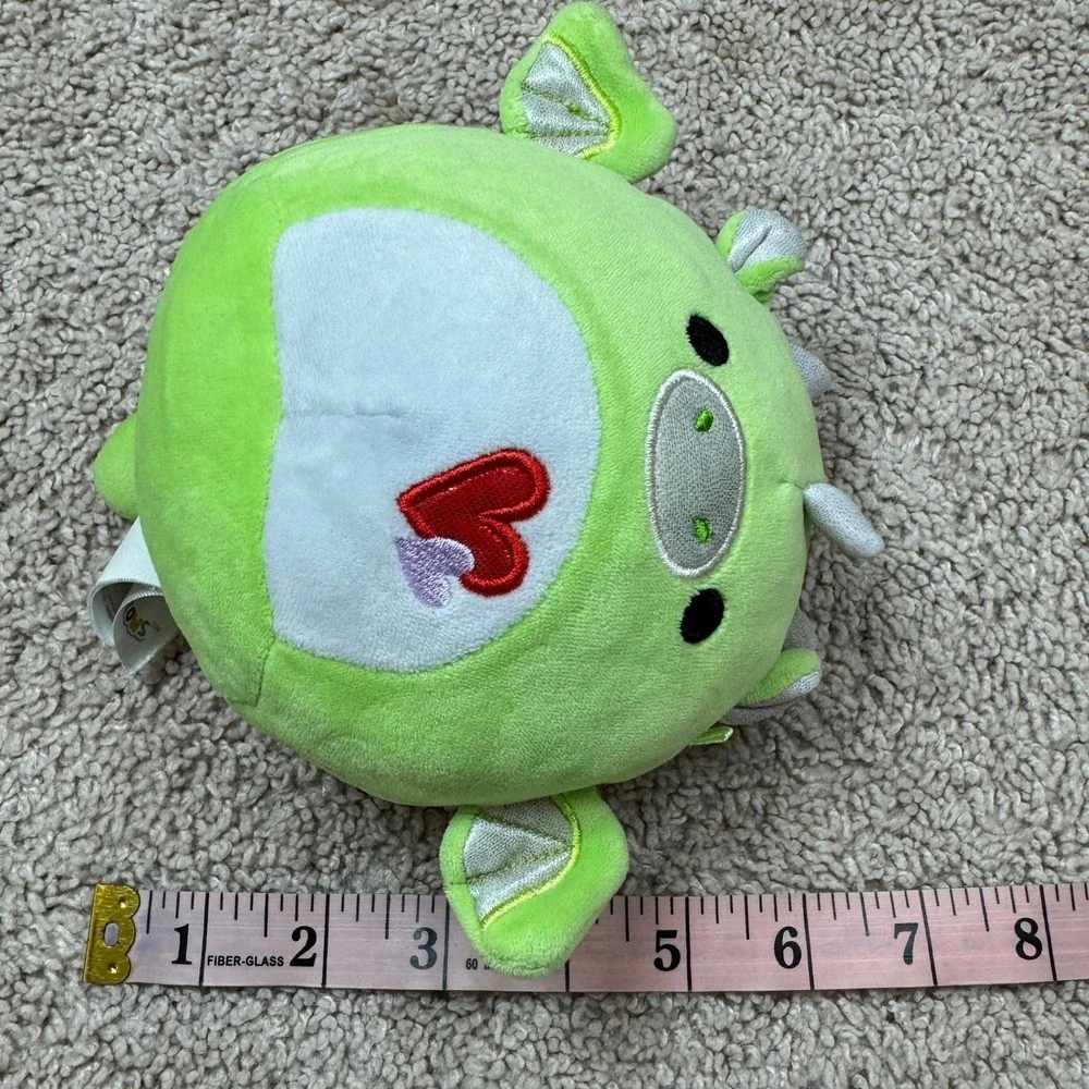 Squishmallows Desmund the Dragon Green Heart Valentine Plush 5 Inch SQVA00892